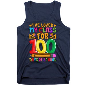 IVe Loved My Class For 100 Days Of School Valentine Teacher Tank Top