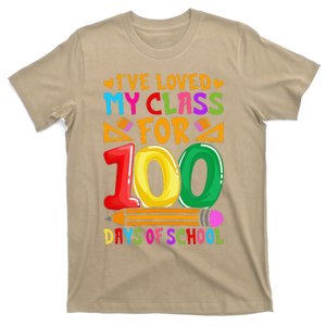 IVe Loved My Class For 100 Days Of School Valentine Teacher T-Shirt