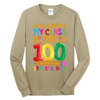 IVe Loved My Class For 100 Days Of School Valentine Teacher Tall Long Sleeve T-Shirt