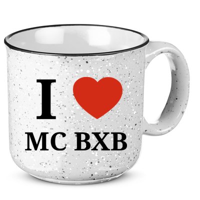 I Love Mc Bxb 15oz Campfire Ceramic Mug