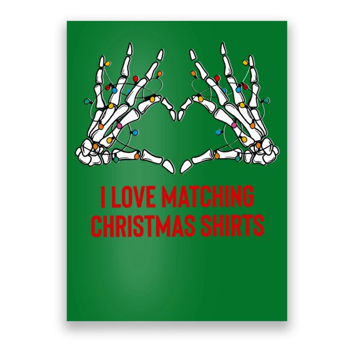 I Love Matching Christmas But I Dont Couples Xmas Poster