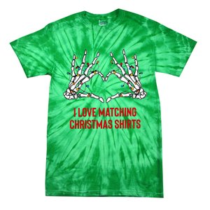 I Love Matching Christmas But I Dont Couples Xmas Tie-Dye T-Shirt