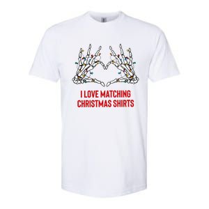 I Love Matching Christmas But I Dont Couples Xmas Softstyle CVC T-Shirt