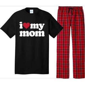 I Love My Mom Gift Pajama Set