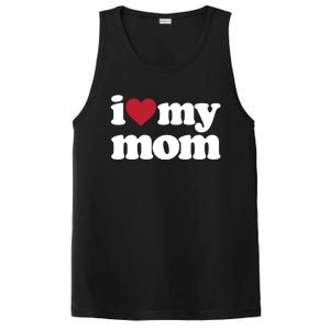 I Love My Mom Gift PosiCharge Competitor Tank