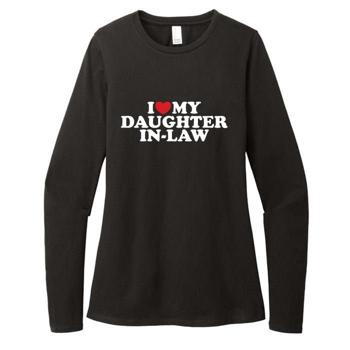 I Love My Daughter In Law Womens CVC Long Sleeve Shirt