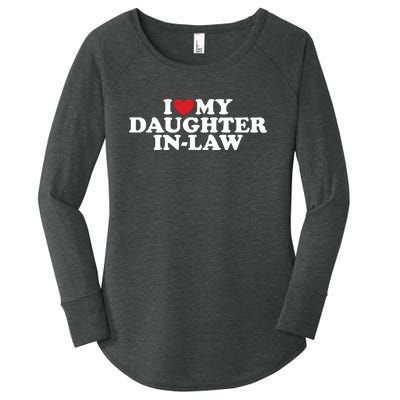 I Love My Daughter In Law Women's Perfect Tri Tunic Long Sleeve Shirt