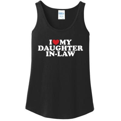 I Love My Daughter In Law Ladies Essential Tank