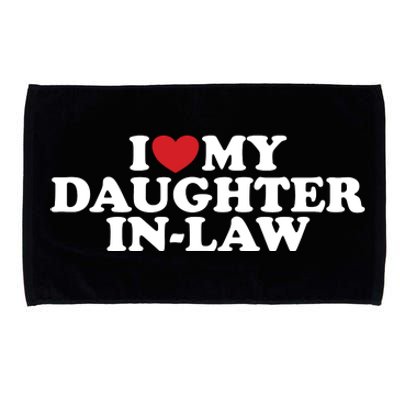 I Love My Daughter In Law Microfiber Hand Towel