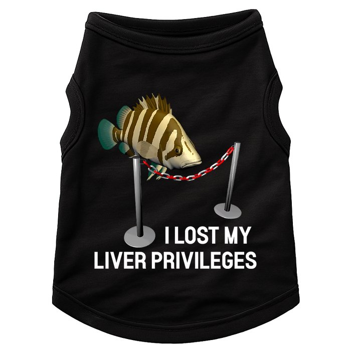 I Lost My Liver Privileges Cursed Fish Funny Fish Meme Doggie Tank