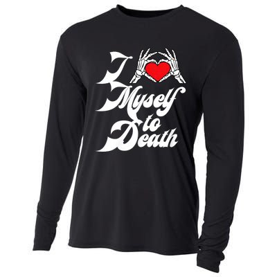 I Love Myself To Death I Heart Myself To Death Cooling Performance Long Sleeve Crew