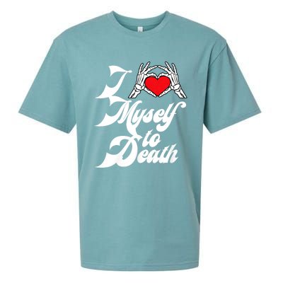 I Love Myself To Death I Heart Myself To Death Sueded Cloud Jersey T-Shirt