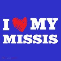 I Love My Missis Favorite Family Member Valentines Wife Gift Tall Long Sleeve T-Shirt