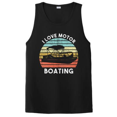 I Love Motor Boating Funny Boat Life Funny Boater Life PosiCharge Competitor Tank