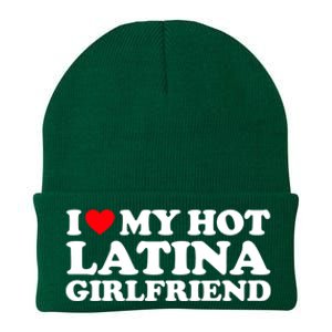 I Love My Hot Latina Girlfriend I Heart My Hot Latina GF Knit Cap Winter Beanie