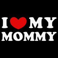 I Love My Mommy I Heart My Mommy Cooling Performance Crew T-Shirt