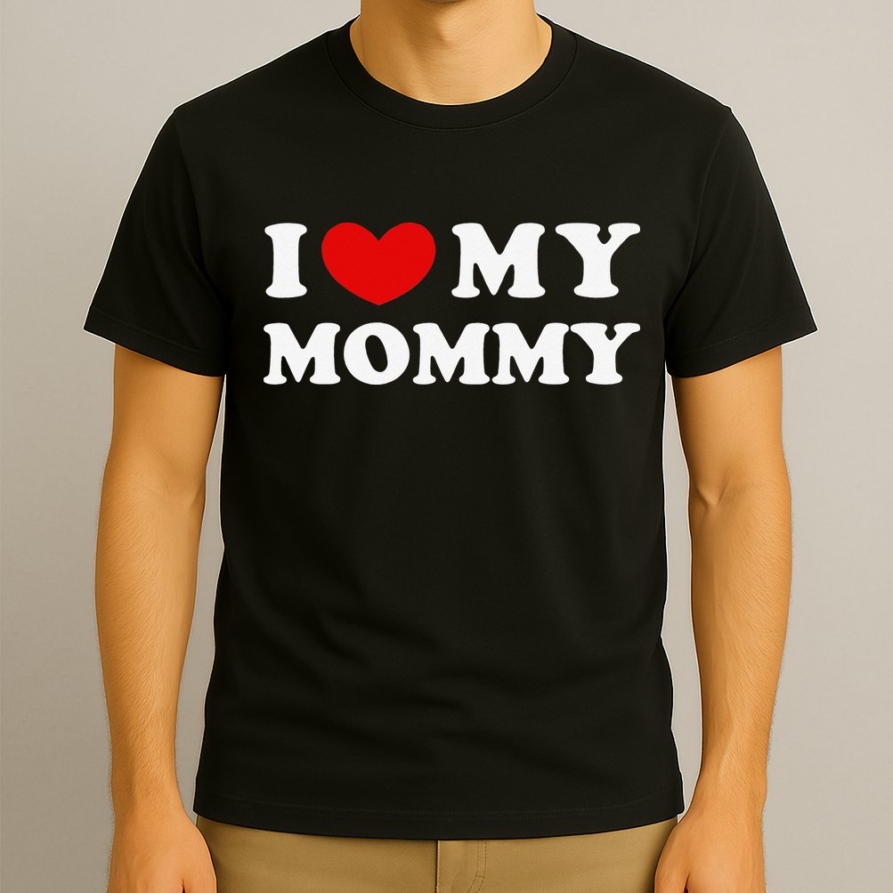 I Love My Mommy I Heart My Mommy T-Shirt