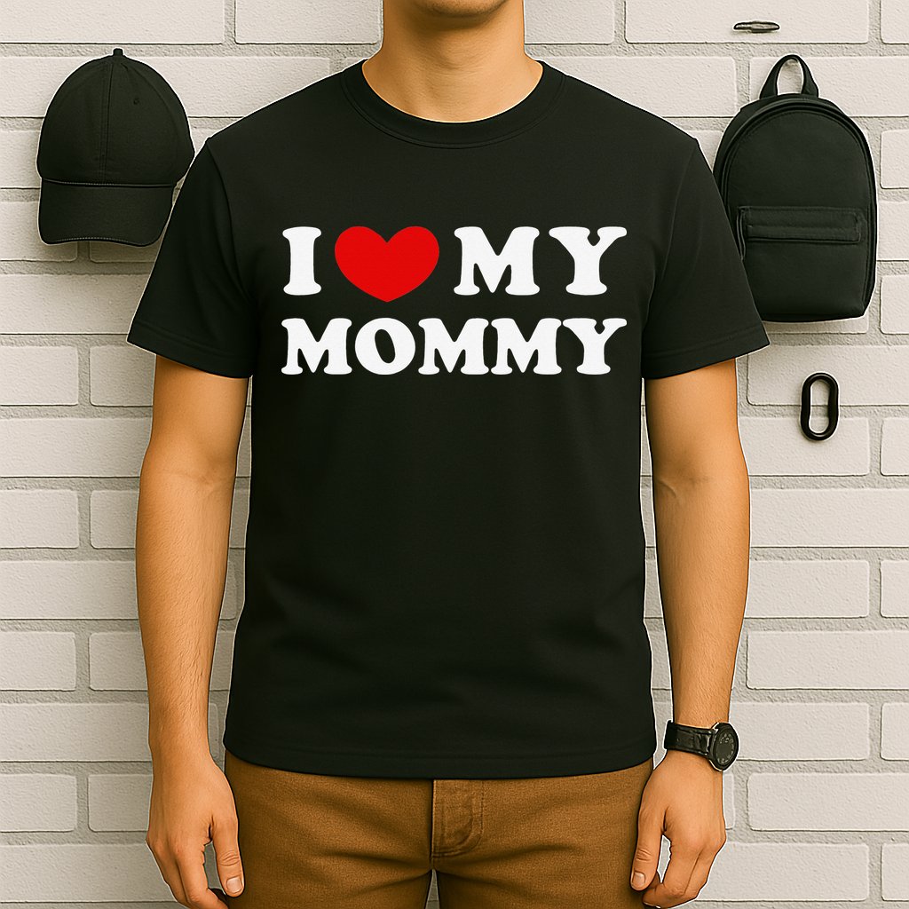 I Love My Mommy I Heart My Mommy T-Shirt