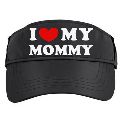 I Love My Mommy I Heart My Mommy Adult Drive Performance Visor