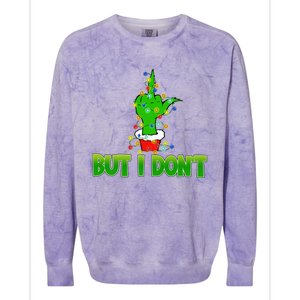 I Love Matching Christmas S.H.I.R.T.S But I DonT Couples Xmas Colorblast Crewneck Sweatshirt