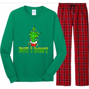 I Love Matching Christmas S.H.I.R.T.S But I DonT Couples Xmas Long Sleeve Pajama Set