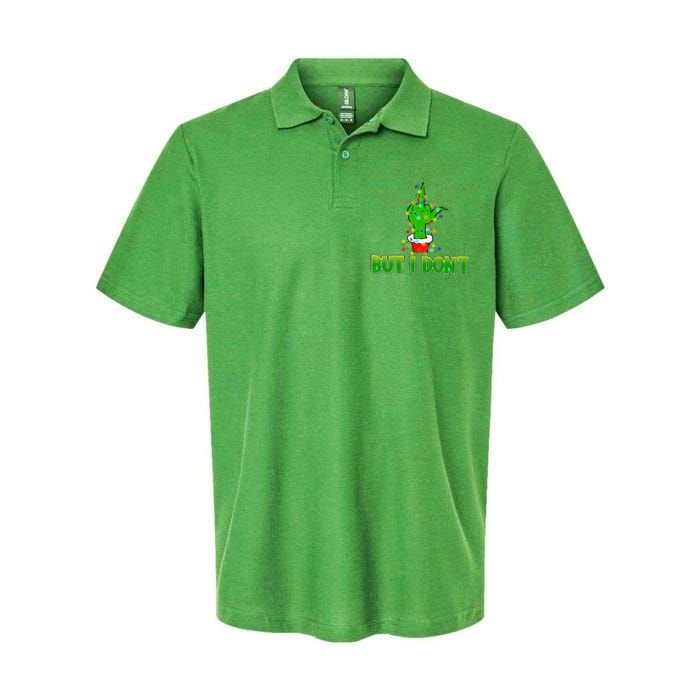 I Love Matching Christmas S.H.I.R.T.S But I DonT Couples Xmas Softstyle Adult Sport Polo