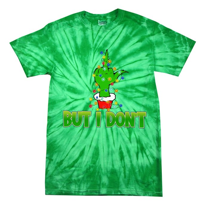 I Love Matching Christmas S.H.I.R.T.S But I DonT Couples Xmas Tie-Dye T-Shirt