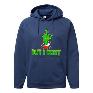 I Love Matching Christmas S.H.I.R.T.S But I DonT Couples Xmas Performance Fleece Hoodie