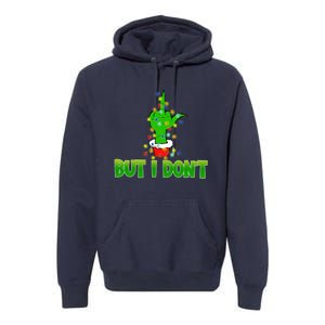 I Love Matching Christmas S.H.I.R.T.S But I DonT Couples Xmas Premium Hoodie