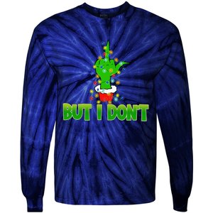 I Love Matching Christmas S.H.I.R.T.S But I DonT Couples Xmas Tie-Dye Long Sleeve Shirt