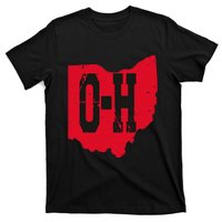 I Love My Ohio Home Script Ohio Buckeye State T-Shirt