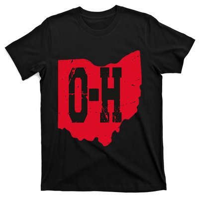 I Love My Ohio Home Script Ohio Buckeye State T-Shirt