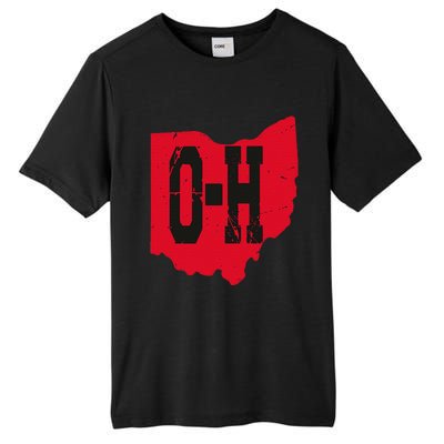 I Love My Ohio Home Script Ohio Buckeye State Tall Fusion ChromaSoft Performance T-Shirt