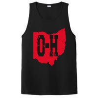 I Love My Ohio Home Script Ohio Buckeye State PosiCharge Competitor Tank