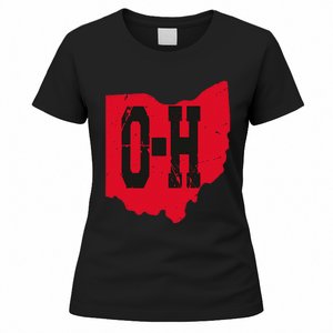 I Love My Ohio Home Script Ohio Buckeye State Women's T-Shirt