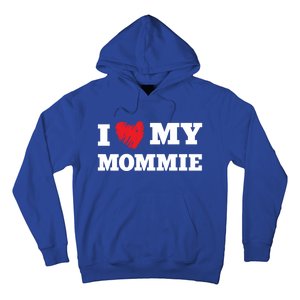 I Love My Mommie Favorite Family Member Valentines Mom Gift Hoodie