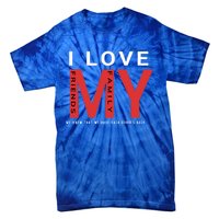 I Love My Family And Friends Gift Parents Tee Gift Tie-Dye T-Shirt