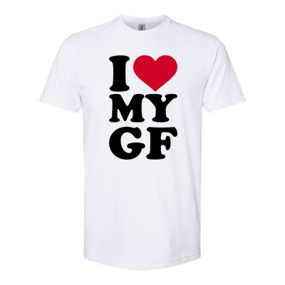 I Love My GF Girlfriend Softstyle® CVC T-Shirt