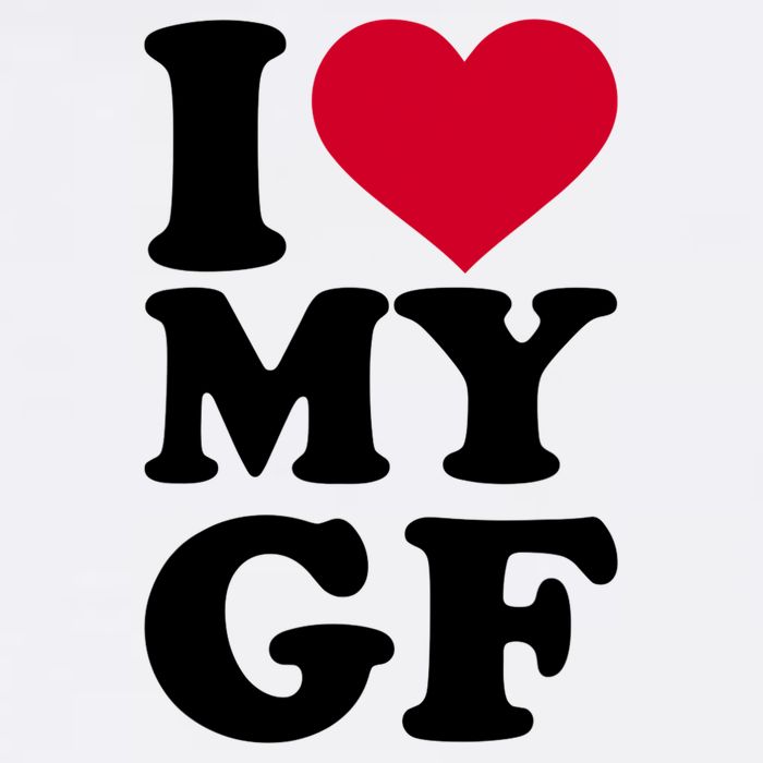 I Love My GF Girlfriend 11oz C Handle Ceramic Mug