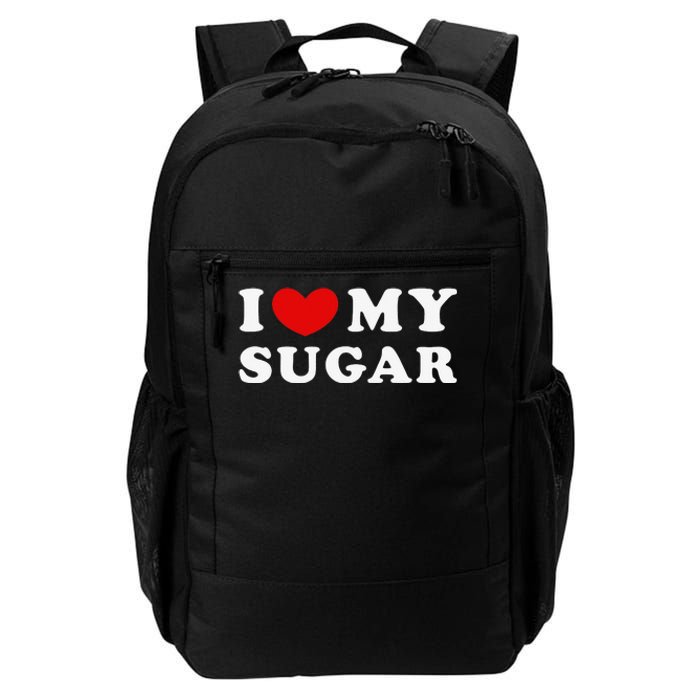 I Love My Sugar I Heart My Sugar Daily Commute Backpack