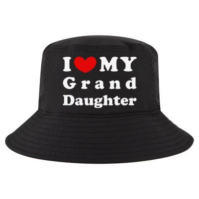 I Love My Granddaughter I Heart My Granddaughter Cool Comfort Performance Bucket Hat