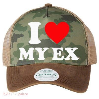 I Love My Ex I Heart My Ex Legacy Tie Dye Trucker Hat