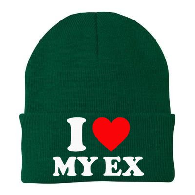 I Love My Ex I Heart My Ex Knit Cap Winter Beanie