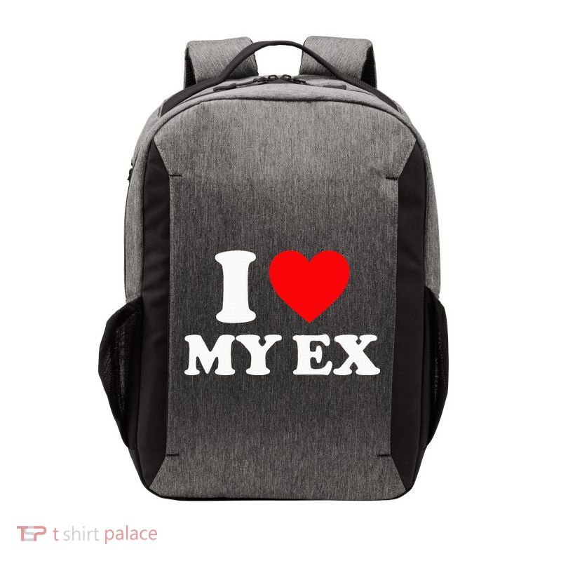 I Love My Ex I Heart My Ex Vector Backpack