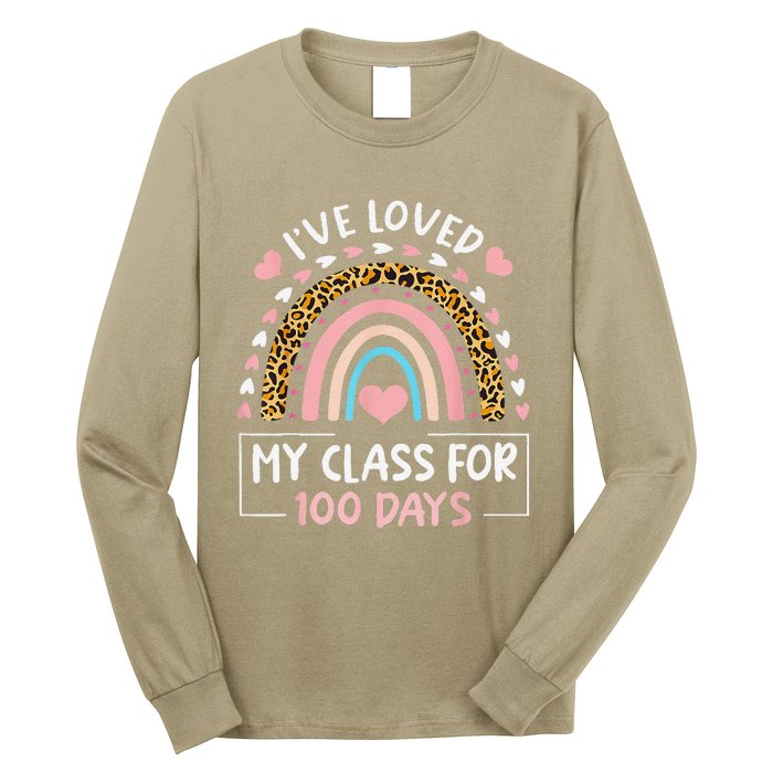 IVe Loved My Class For 100 Days Of School Valentine Day Long Sleeve Shirt