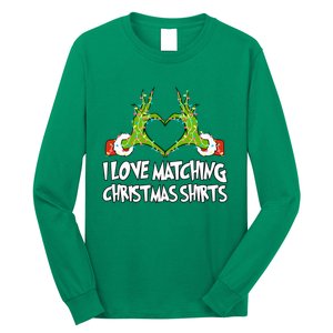 I Love Matching Christmas S.H.I.R.T.S But I Dont Couples Xmas Long Sleeve Shirt