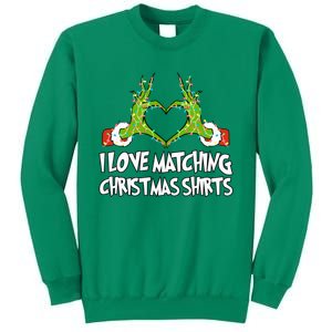 I Love Matching Christmas S.H.I.R.T.S But I Dont Couples Xmas Sweatshirt