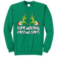 I Love Matching Christmas S.H.I.R.T.S But I Dont Couples Xmas Sweatshirt