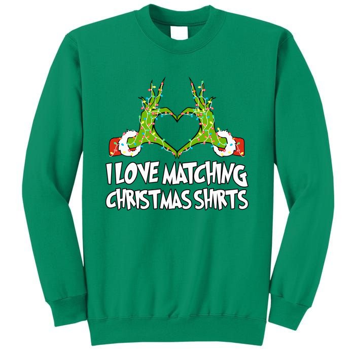 I Love Matching Christmas S.H.I.R.T.S But I Dont Couples Xmas Sweatshirt