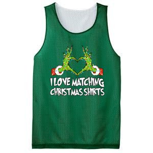 I Love Matching Christmas S.H.I.R.T.S But I Dont Couples Xmas Mesh Reversible Basketball Jersey Tank